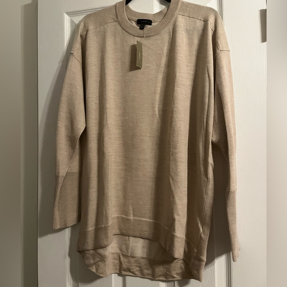 JCrew tunic sweater XL NWT